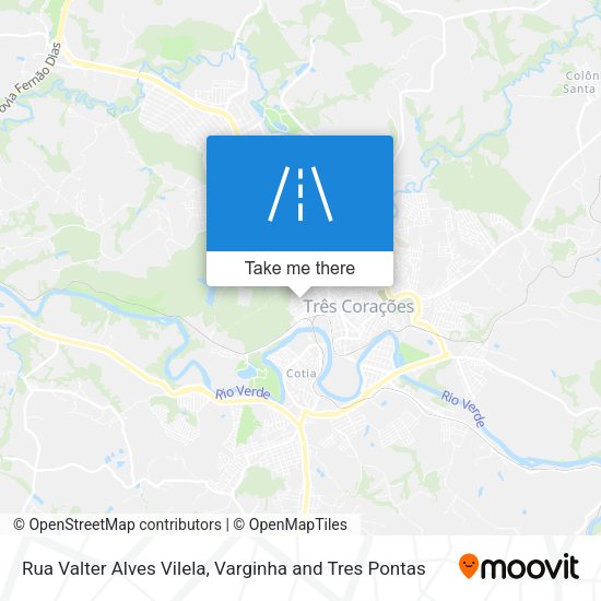 Rua Valter Alves Vilela map