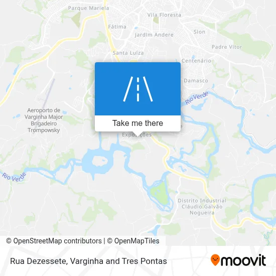 Rua Dezessete map