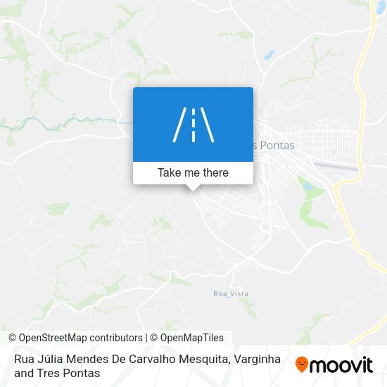 Rua Júlia Mendes De Carvalho Mesquita map