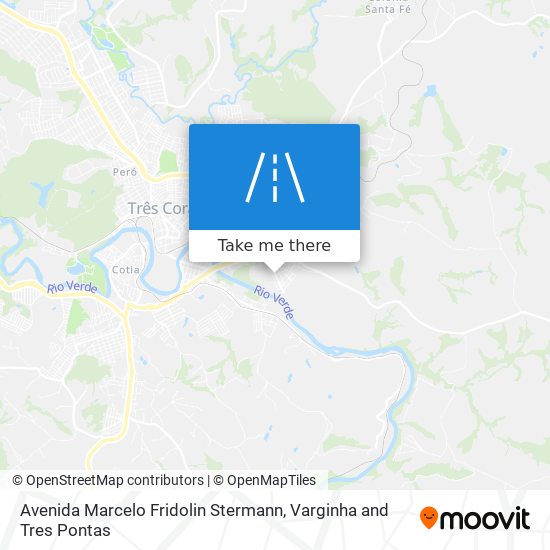 Mapa Avenida Marcelo Fridolin Stermann