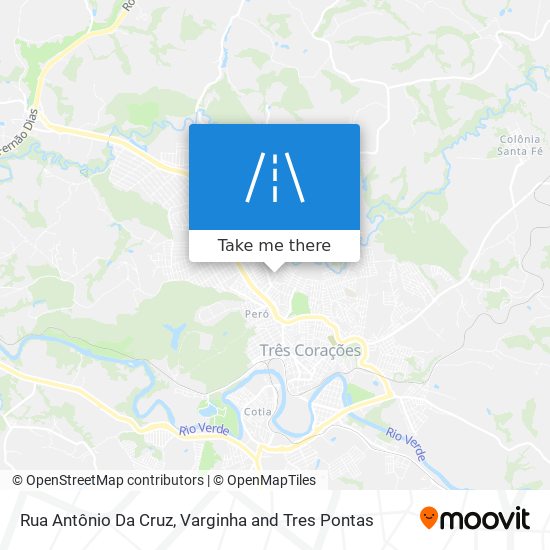 Rua Antônio Da Cruz map