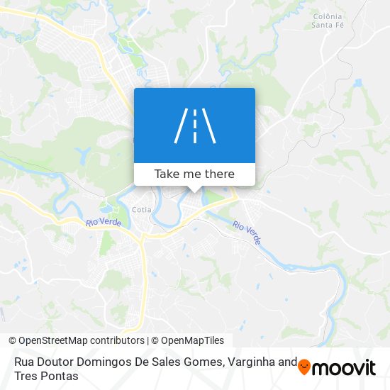 Mapa Rua Doutor Domingos De Sales Gomes