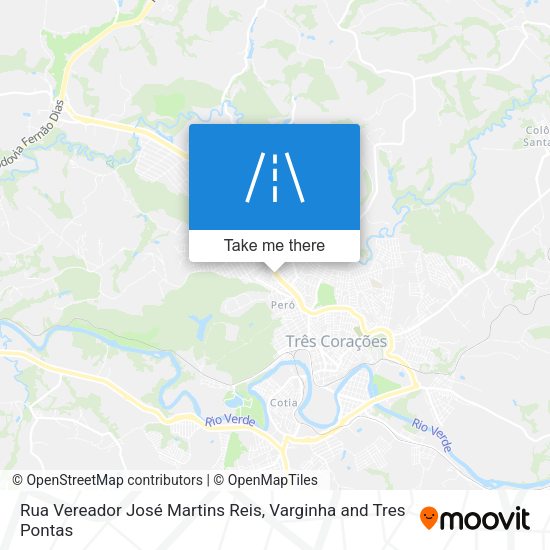 Rua Vereador José Martins Reis map