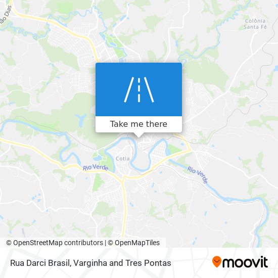 Mapa Rua Darci Brasil