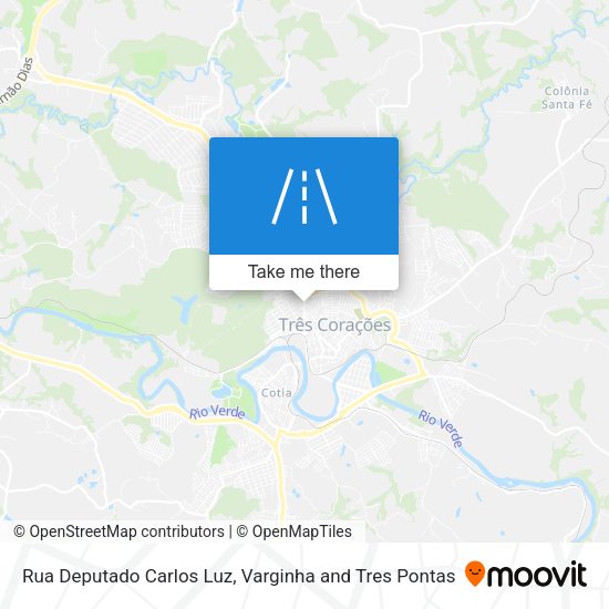 Rua Deputado Carlos Luz map