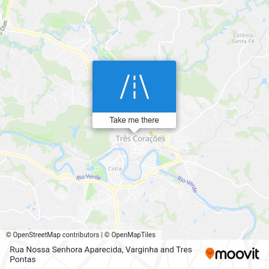 Rua Nossa Senhora Aparecida map