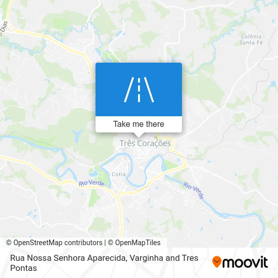 Rua Nossa Senhora Aparecida map