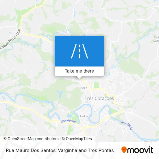 Rua Mauro Dos Santos map