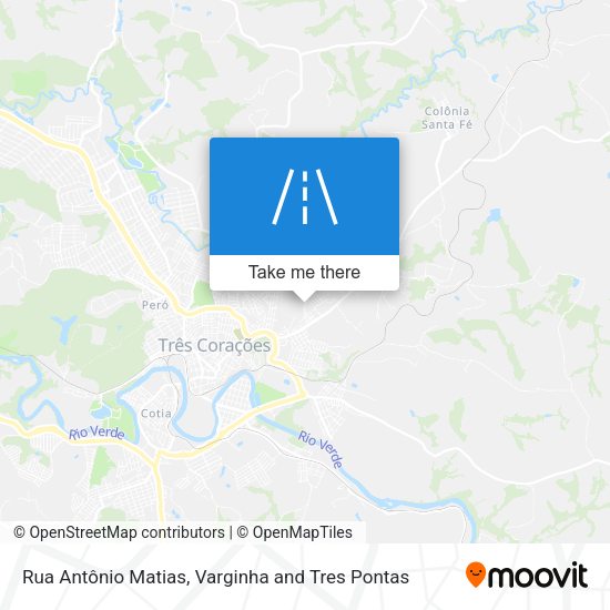 Rua Antônio Matias map