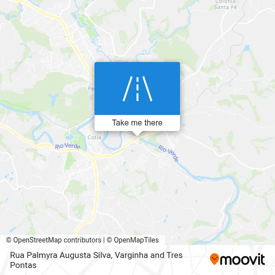 Rua Palmyra Augusta Silva map