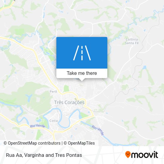 Rua Aa map