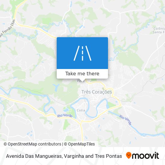 Avenida Das Mangueiras map