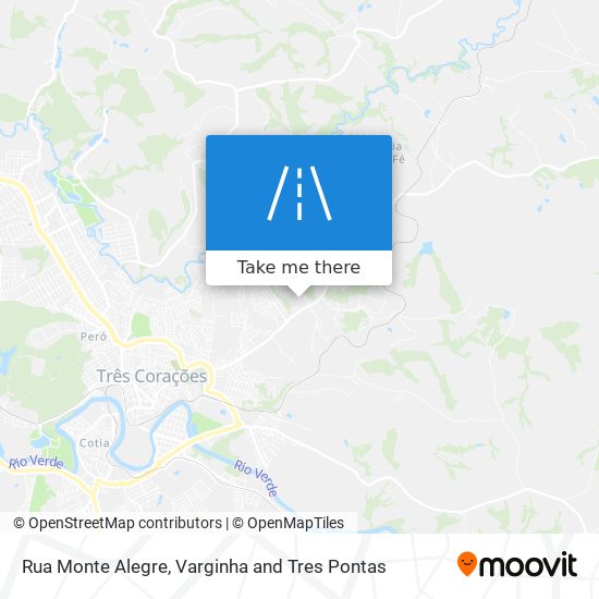 Rua Monte Alegre map