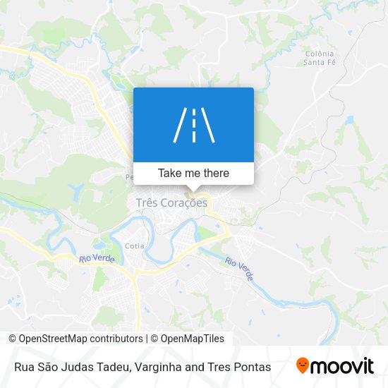 Rua São Judas Tadeu map
