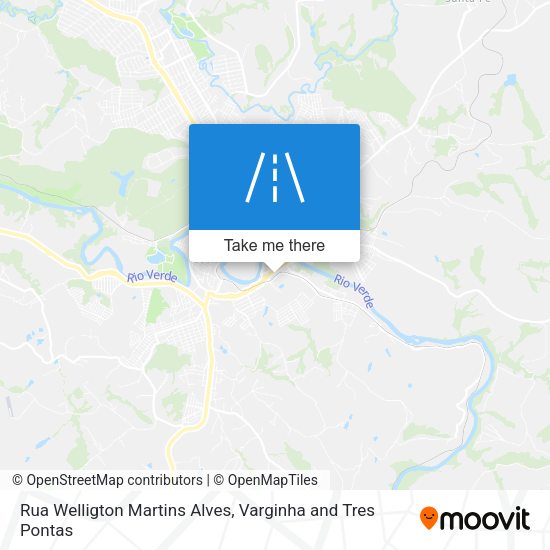 Rua Welligton Martins Alves map