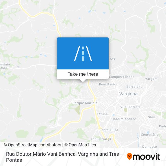 Rua Doutor Mário Vani Benfica map