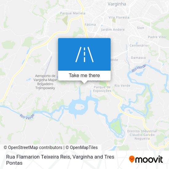 Rua Flamarion Teixeira Reis map