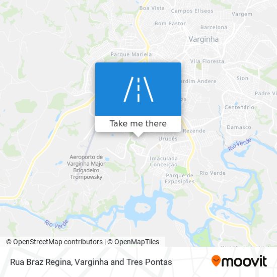 Rua Braz Regina map