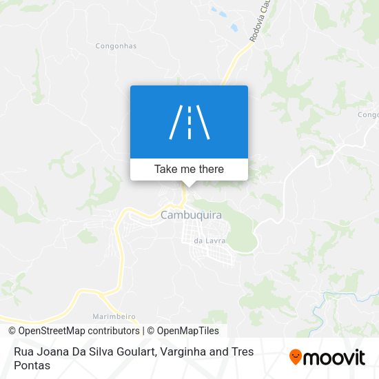 Rua Joana Da Silva Goulart map