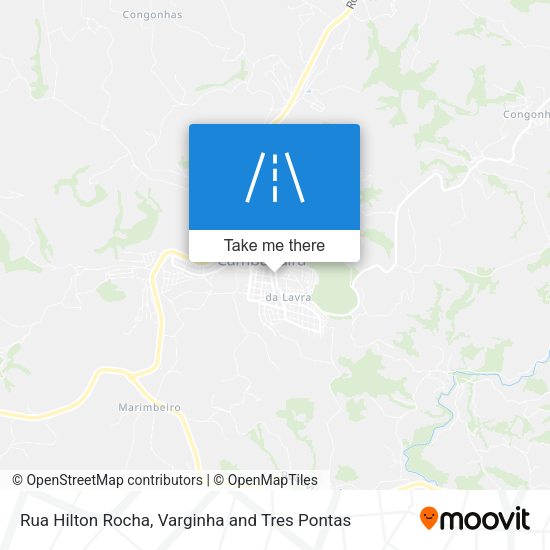 Rua Hilton Rocha map