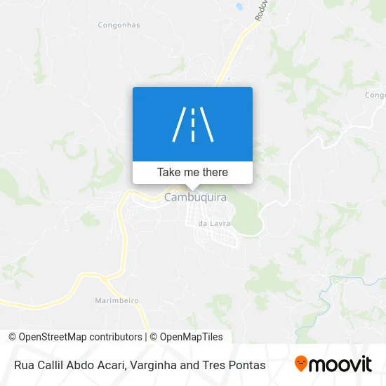 Rua Callil Abdo Acari map