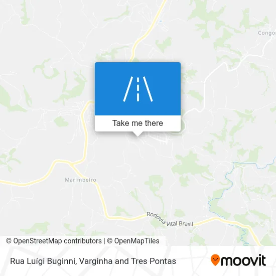 Rua Luígi Buginni map