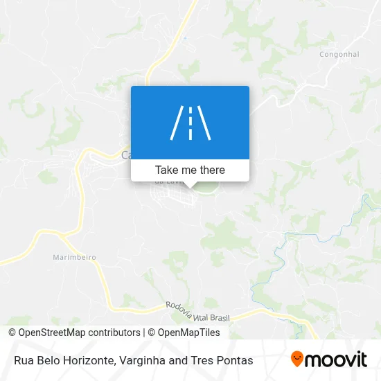 Rua Belo Horizonte map