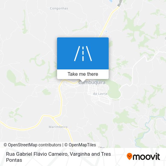Rua Gabriel Flávio Carneiro map