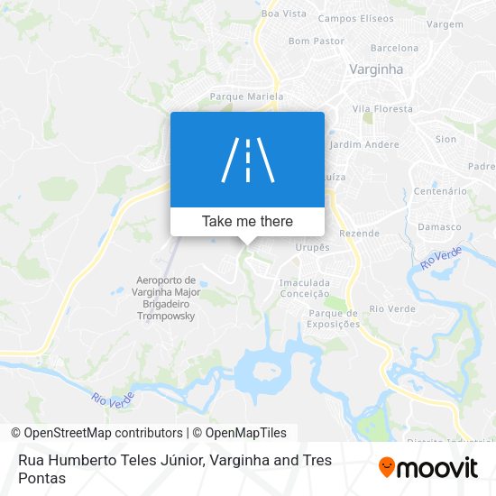 Rua Humberto Teles Júnior map