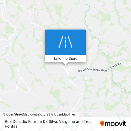 Rua Delcidio Ferreira Da Silva map