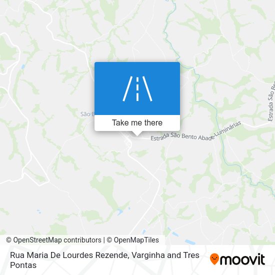 Rua Maria De Lourdes Rezende map