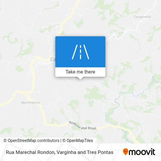 Rua Marechal Rondon map