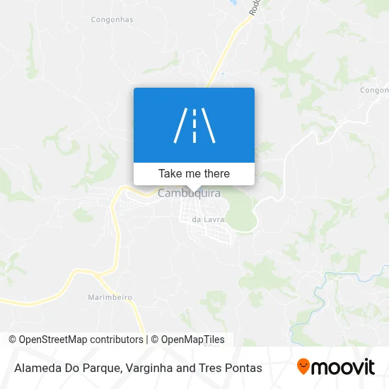Alameda Do Parque map