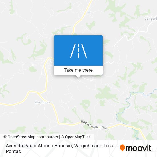Avenida Paulo Afonso Bonésio map