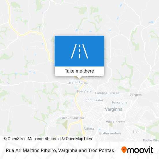 Rua Ari Martins Ribeiro map