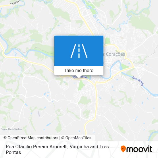 Rua Otacilio Pereira Amorelli map