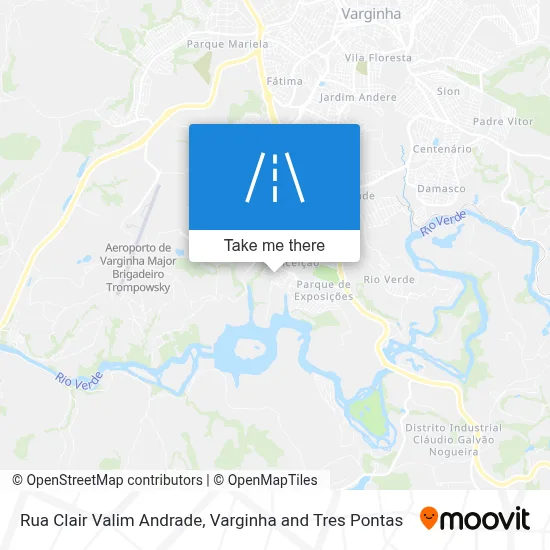 Rua Clair Valim Andrade map