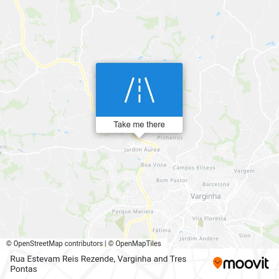 Rua Estevam Reis Rezende map