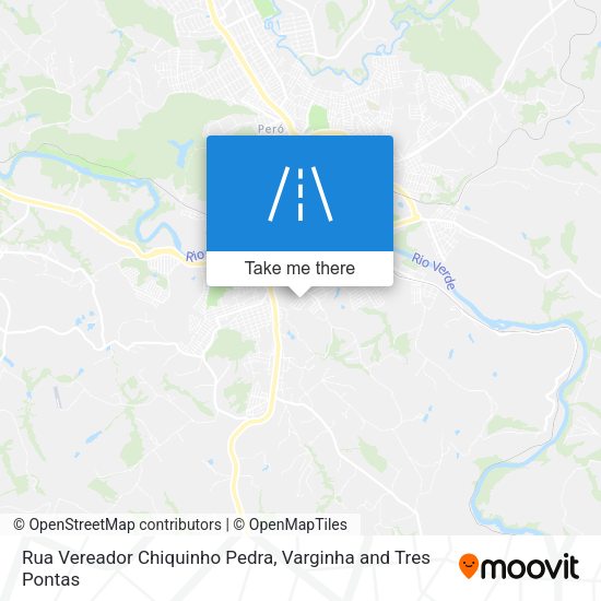 Rua Vereador Chiquinho Pedra map