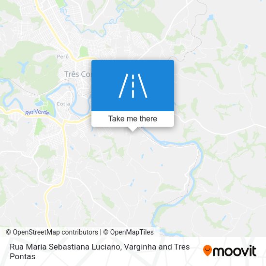 Rua Maria Sebastiana Luciano map