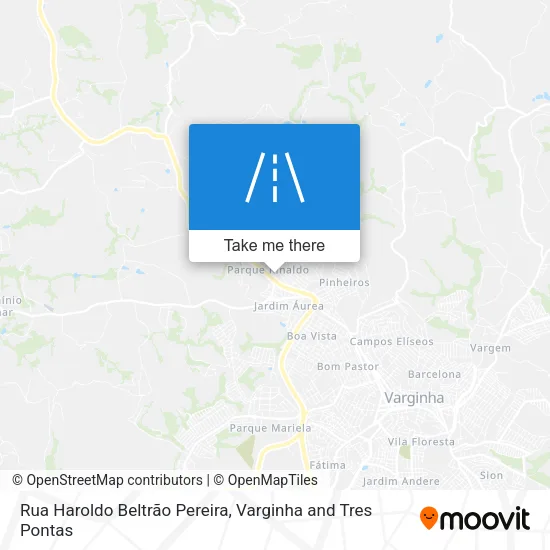 Rua Haroldo Beltrão Pereira map