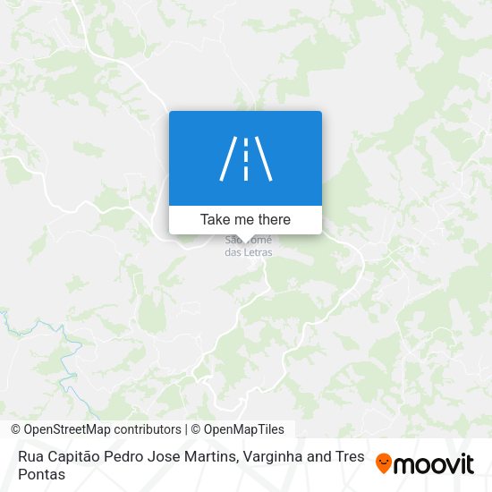 Rua Capitão Pedro Jose Martins map