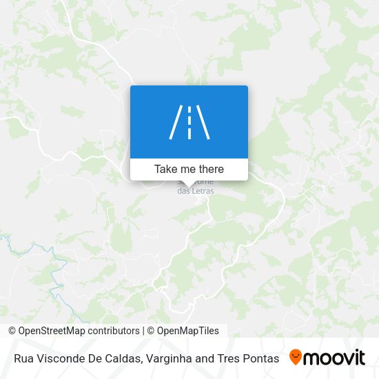Rua Visconde De Caldas map