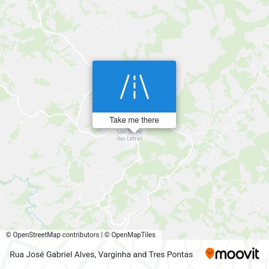 Rua José Gabriel Alves map