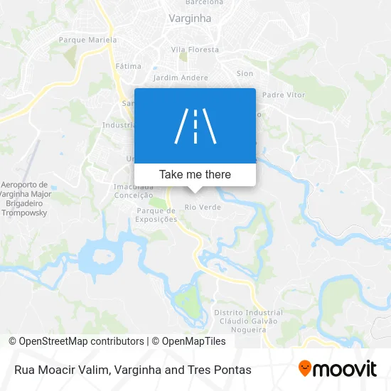 Rua Moacir Valim map