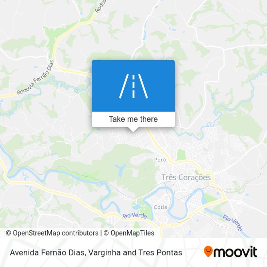 Avenida Fernão Dias map
