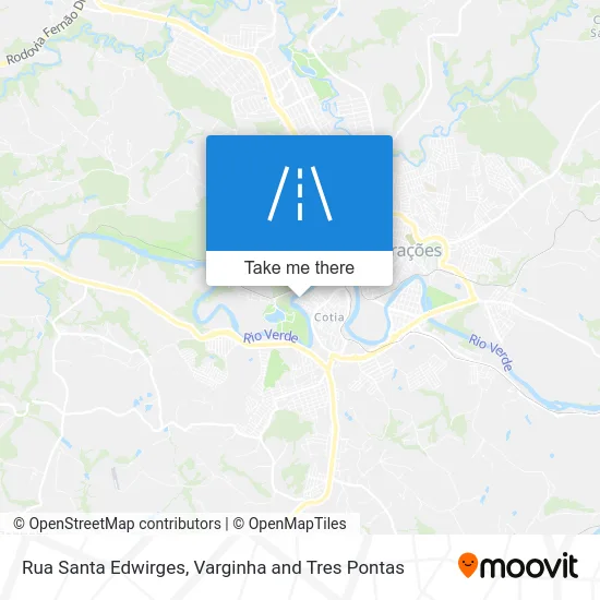 Rua Santa Edwirges map