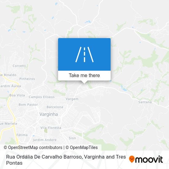 Rua Ordália De Carvalho Barroso map