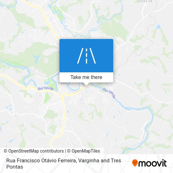 Rua Francisco Otávio Ferreira map