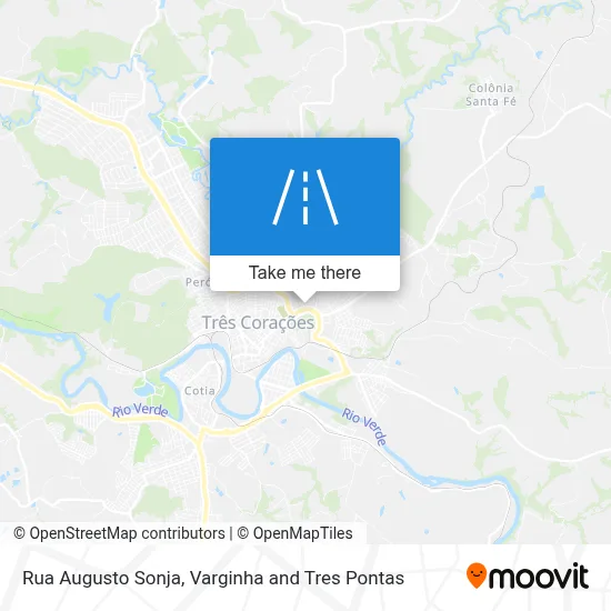 Rua Augusto Sonja map